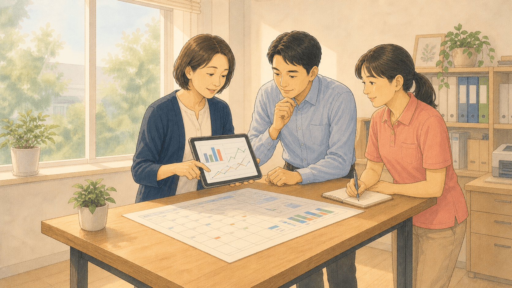介護事業所の予実管理｜月末を待たずに売上の変化をつかむ5つの数字