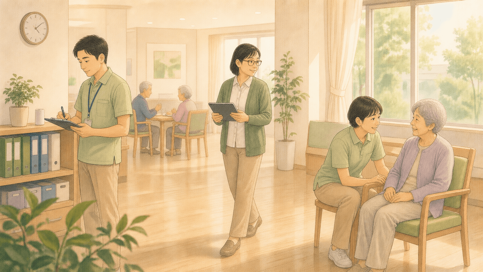 介護DXの効果測定|業務改善の前後で確認したい8つの指標